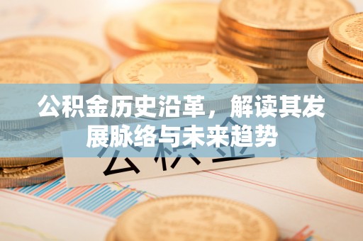 夹江公积金历史沿革，解读其发展脉络与未来趋势