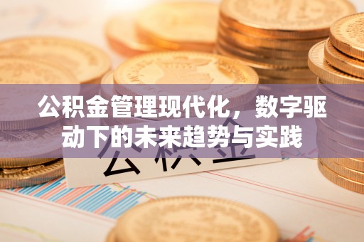 夹江公积金管理现代化，数字驱动下的未来趋势与实践