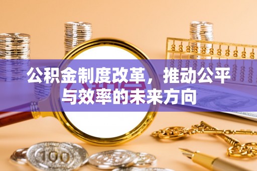 夹江公积金制度改革，推动公平与效率的未来方向