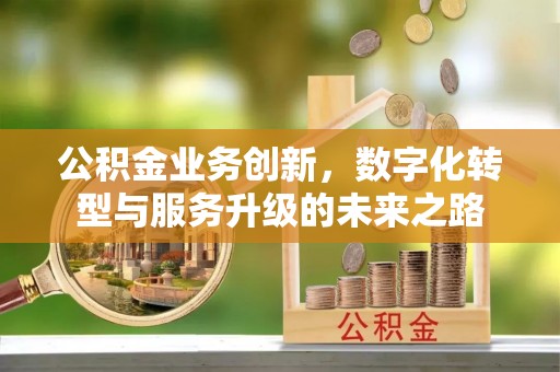 夹江公积金业务创新，数字化转型与服务升级的未来之路