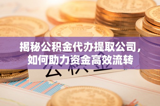 夹江揭秘公积金代办提取公司，如何助力资金高效流转