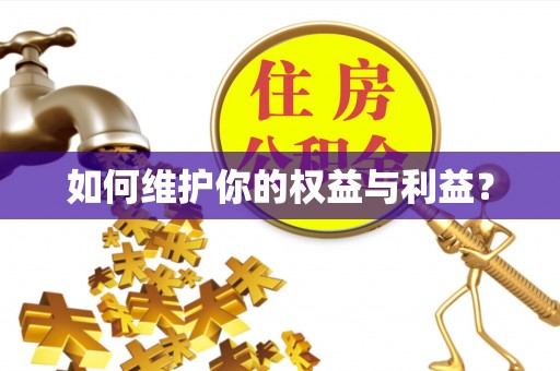 夹江如何维护你的权益与利益？