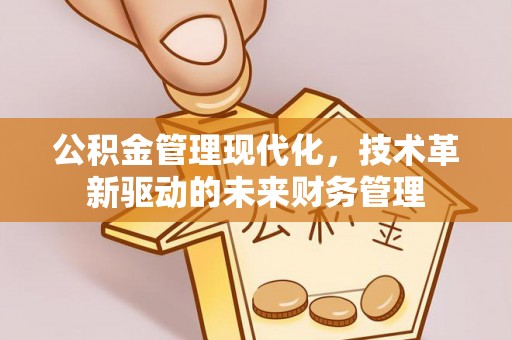 夹江公积金管理现代化，技术革新驱动的未来财务管理
