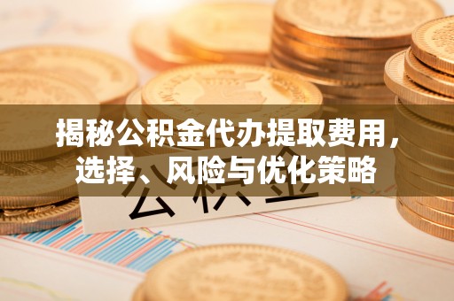 夹江揭秘公积金代办提取费用，选择、风险与优化策略
