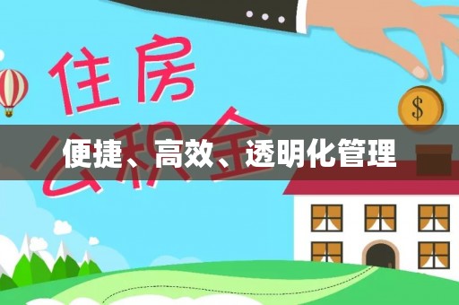 夹江便捷、高效、透明化管理