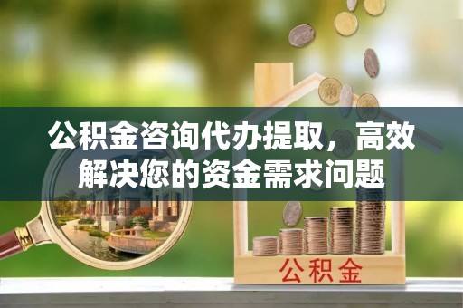 夹江公积金咨询代办提取，高效解决您的资金需求问题