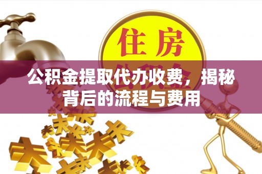 夹江公积金提取代办收费，揭秘背后的流程与费用