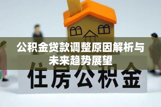 夹江公积金贷款调整原因解析与未来趋势展望