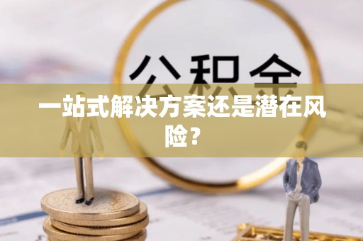 夹江一站式解决方案还是潜在风险？